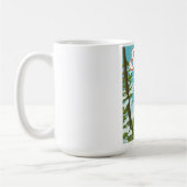 Seoul Südkorea Skiposter Kaffeetasse (Links)