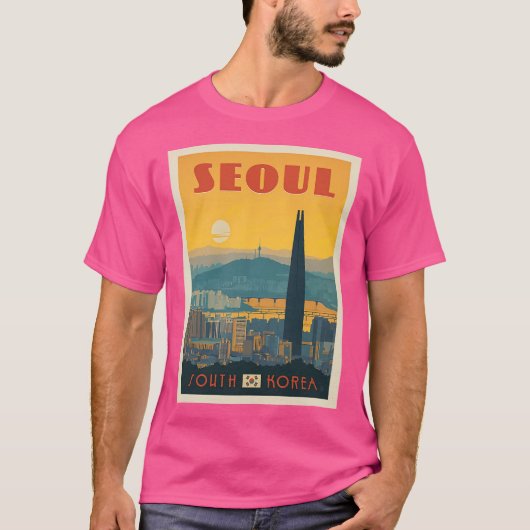 Seoul - Südkorea T-Shirt (Vorderseite)