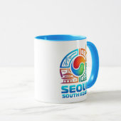 Seoul Südkorea Tasse (VorderseiteRechts)