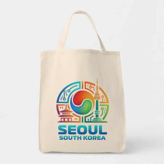 Seoul Südkorea Tragetasche (Vorne)