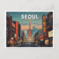SEOUL SÜDKOREA VINTAG