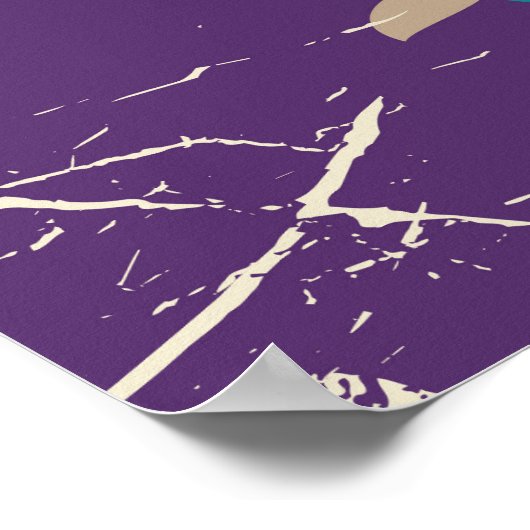 Seoul Südkoreas Reiseplakat Poster (Ecke)