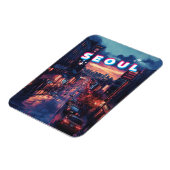 Seoul Sunset: Eine lebendige Stadtbesichtigung Magnet (Linke Seite)