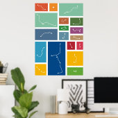 Seoul - Transit Palettes Poster (Heimbüro)