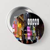 Seoul von Südkorea Button (Vorne & Hinten)