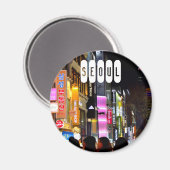 Seoul von Südkorea Magnet (Vorderseite/Rückseite)