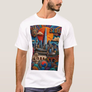 SEOULER STADTSILHOUETTE T-Shirt