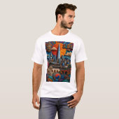 SEOULER STADTSILHOUETTE T-Shirt (Vorne ganz)