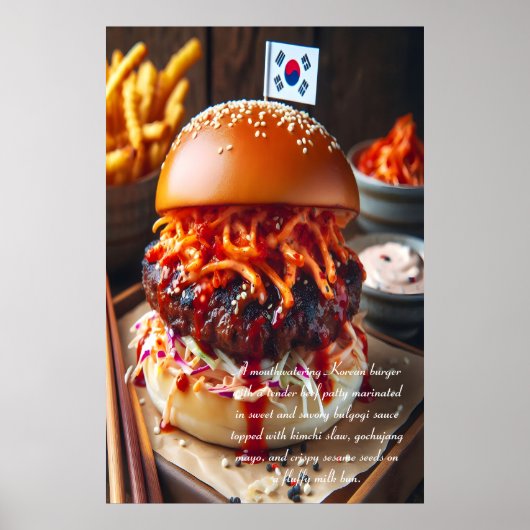 Seoulful Bulgogi Sensation 24x36 Poster (Vorne)
