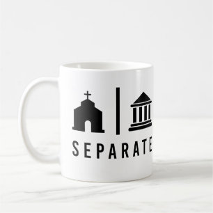 Separate Kirche und Staat Kaffeetasse