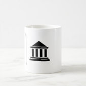 Separate Kirche und Staat Kaffeetasse (Mittel)