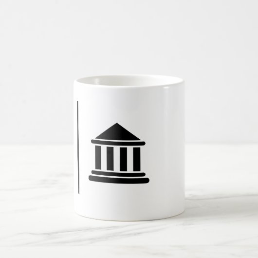 Separate Kirche und Staat Kaffeetasse (Mittel)