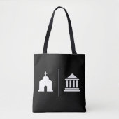 Separate Kirche und Staat Tasche (Vorderseite)