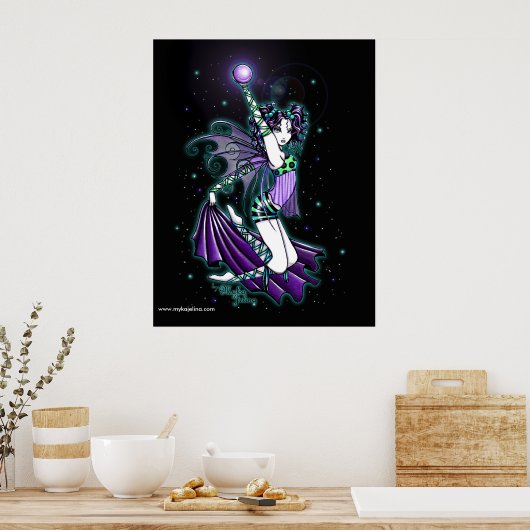 Sepheria Dancing Rainbow Fairy Poster (Küche)