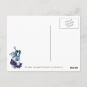 "Sepheria Niedlich Celestal Dancing Fairy" Postkar Postkarte (Rückseite)