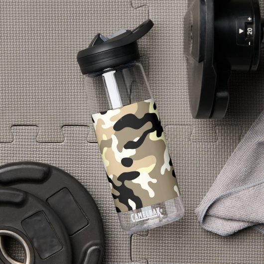 Sephia #6 Camouflage Camelbak Wasserflasche Trinkflasche (Fitnessstudio)