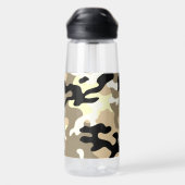 Sephia #6 Camouflage Camelbak Wasserflasche Trinkflasche (Rückseite)