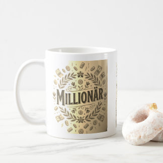 Sephia Design Millionär European Vintage white Kaffeetasse