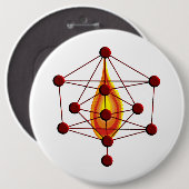Sephirot Button (Vorne & Hinten)