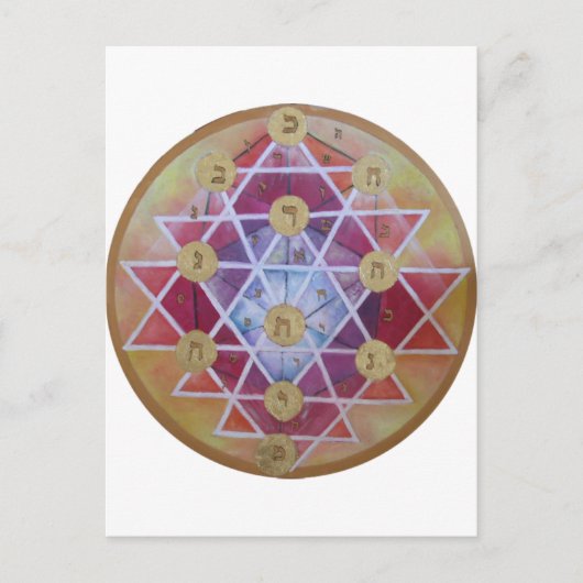 Sephirot Postkarte (Vorderseite)