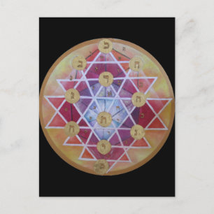 Sephirot Postkarte