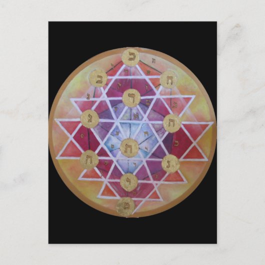 Sephirot Postkarte (Vorderseite)