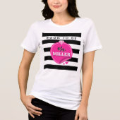 Sephora-Thema Bald Mrs. Braut Tri-Blend Shirt (Vorderseite)