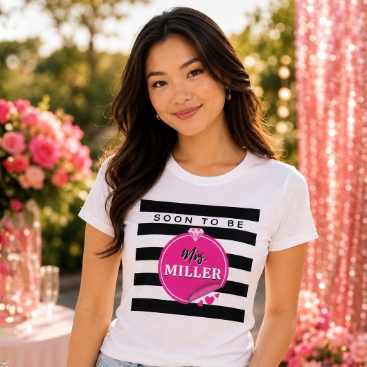 Sephora-Thema Bald Mrs. Braut Tri-Blend Shirt