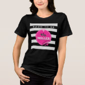 Sephora-Thema Bald Mrs. Braut Tri-Blend Shirt (Vorderseite)