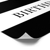 Sephora Theme Welcome Sign Poster (Ecke)