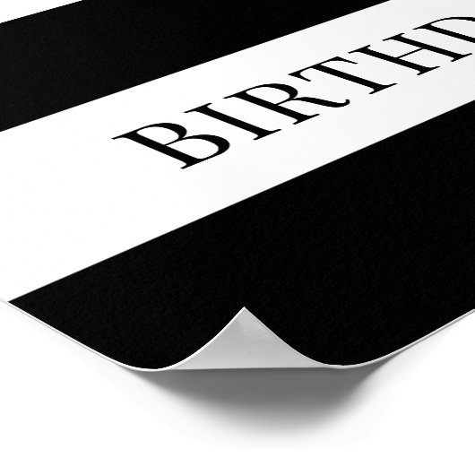 Sephora Theme Welcome Sign Poster (Ecke)