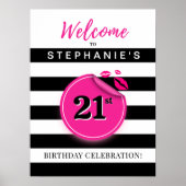 Sephora Theme Welcome Sign Poster (Vorne)