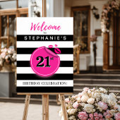Sephora Theme Welcome Sign Poster