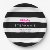 Sephora-Themen-Hochzeitsdusche-Papierplatten Pappteller (Vorderseite)