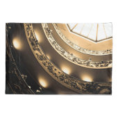 Sepia-Architektur Kissenbezug (Rückseite)