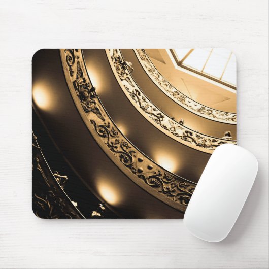 Sepia-Architektur Mousepad (Mit Mouse)