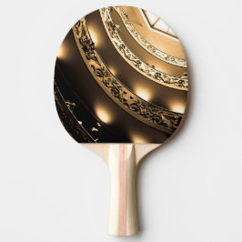 Sepia-Architektur Tischtennis Schläger