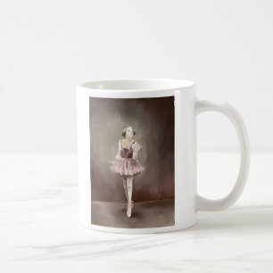Sepia Ballerina Kaffeetasse