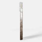 Sepia Baseball Case-Mate iPhone Hülle (Rückseite / Links)