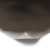 Sepia Basketball Artwork Poster (Ecke)