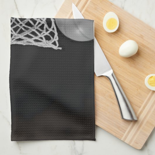 Sepia Basketball Handtuch (Viertel Falte)