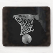 Sepia Basketball Mousepad (Vorne)