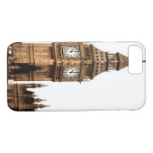 Sepia Big Ben Tower Case-Mate iPhone Hülle (Rückseite (Horizontal))
