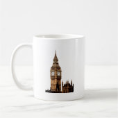 Sepia Big Ben Tower Kaffeetasse (Links)