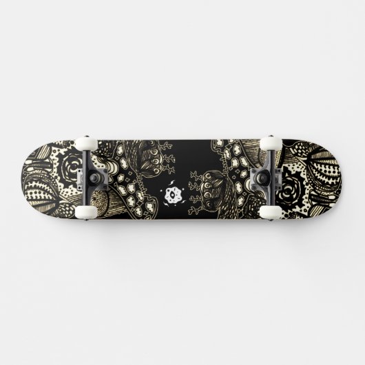 Sepia Black Skateboard (Horizontal)