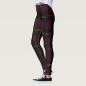 Sepia Black, Toledo, Kastanie-Rose, Twill Tartan Leggings (Links)