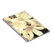 Sepia Blooms Notizblock (Rechte Seite)