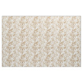 Sepia-Blumen-Zweig-Toile-Muster Stoff (Yard (91,4 cm))