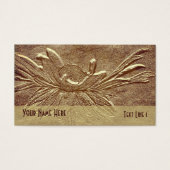 Sepia Brown Daisy Blume Art (Vorderseite)