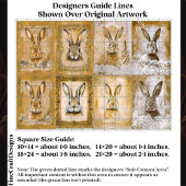 Sepia Bunny Artwork, Easter Crafts EV3R Decoupage Seidenpapier